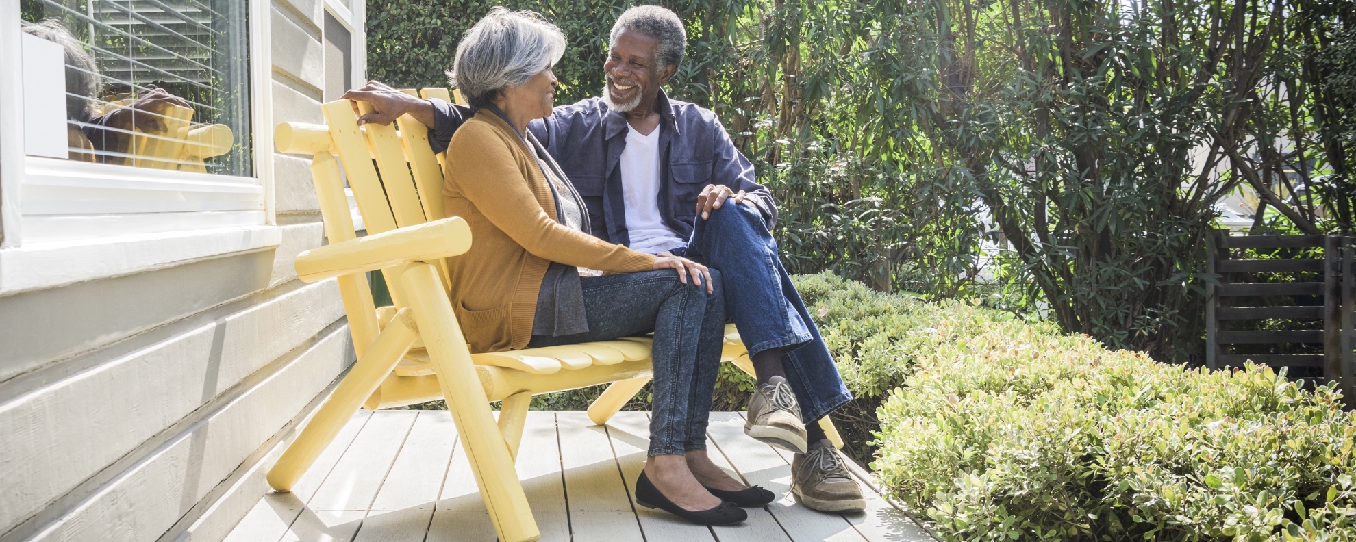 Couple on porch